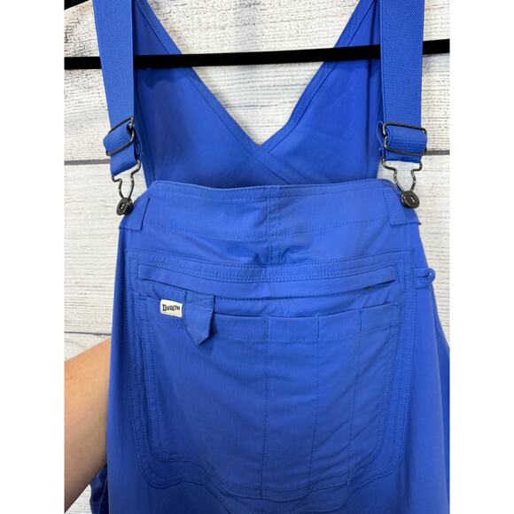 Duluth Trading Co Women's Plus Size Blue Heirloom Garden Bib Overalls Size 3X - Picture 6 of 13